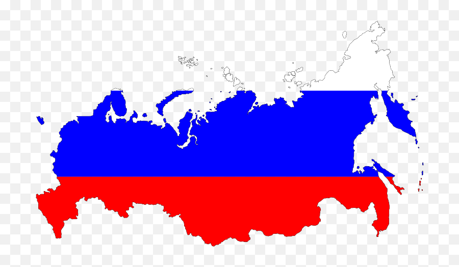 Russia Flag Map - Russia Clipart Emoji,Bulgaria Flag Emoji