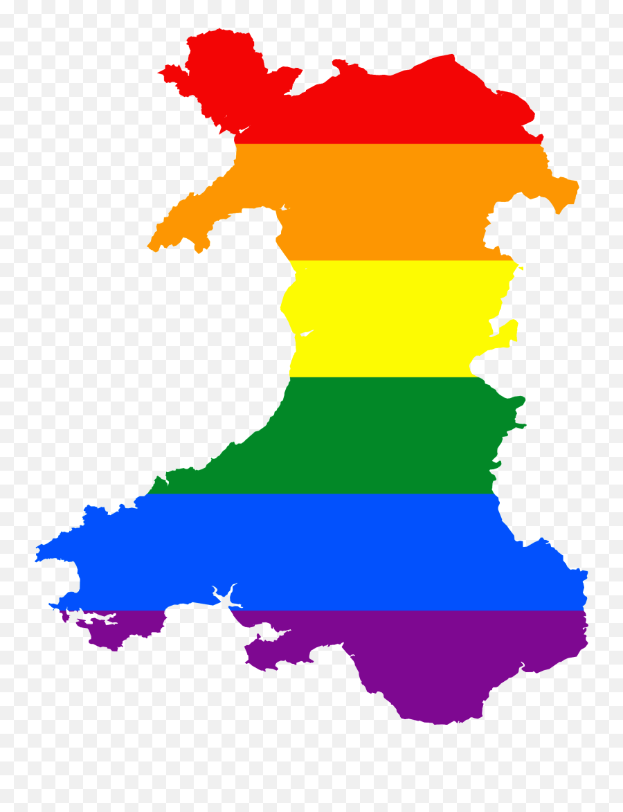 Wales Map Clipart - 1997 General Election Wales Emoji,Lgbt Flag Emoji