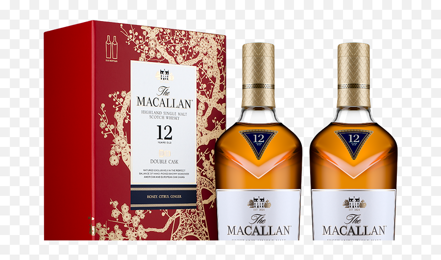 Spirits - Macallan 12 Double Cask Limited Edition Emoji,Whiskey Emoji