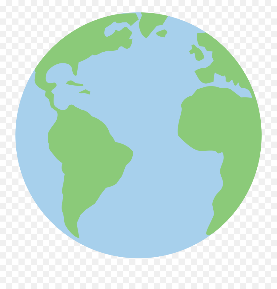Cute Earth Clipart Emoji,Planet Earth Emoji