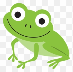 Pond Life Green Frog Frogs - Transparent Background Clipart Png Emoji
