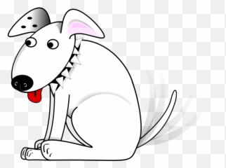 Dog Seated Vector Illustration - Binatang Nya Bergoyang Emoji