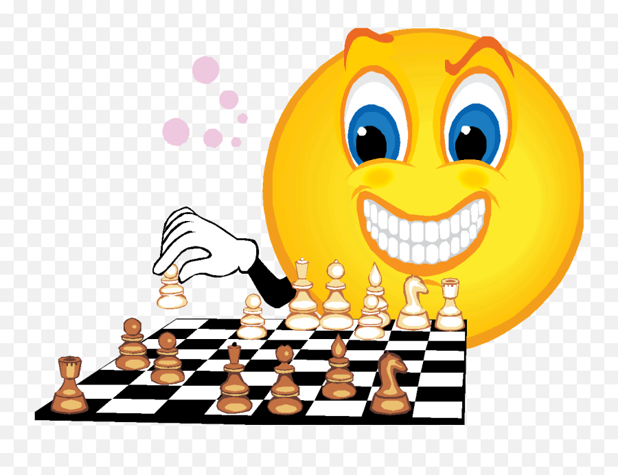 2019 Games With Games August 7 - Clip Art Emoji,Chess Emoticon