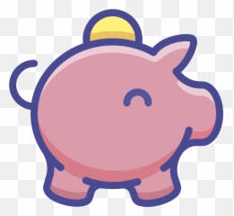 Clipart Money Pig Transparent - Broken Piggy Bank Clipart Emoji,Pig Money Emoji