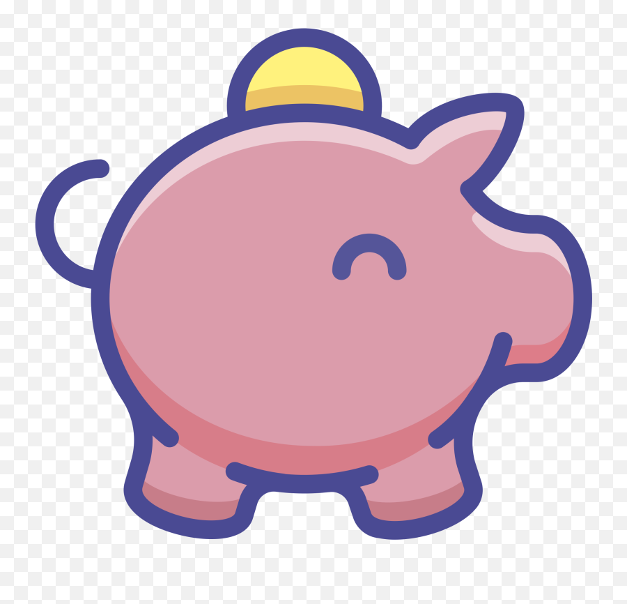 Clipart Money Pig Transparent - Broken Piggy Bank Clipart Emoji,Pig Money Emoji