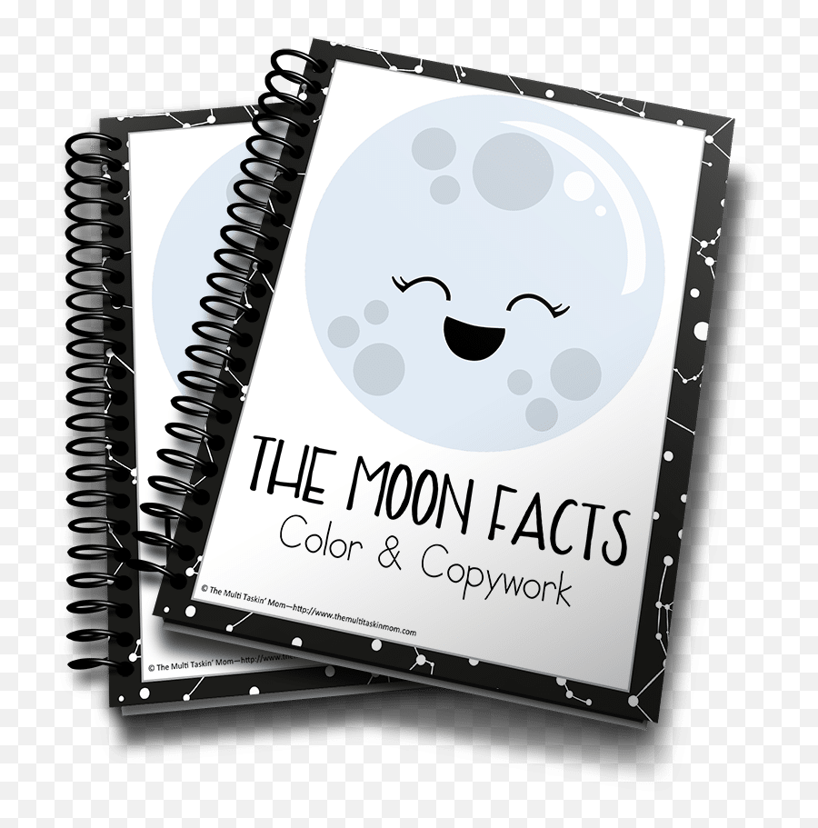 The Moon Facts Color Copywork - Your Wealth Planner Emoji,Moon Emoticon Text