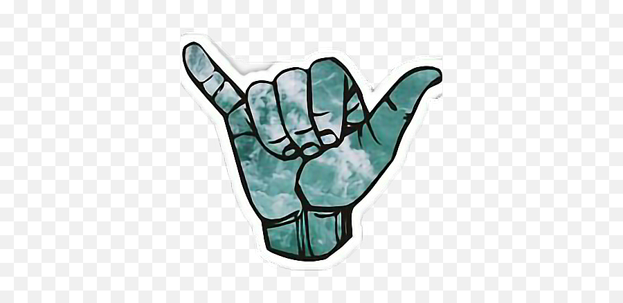 Hand Fingers Rock Rockstar - Rock Star Hand Sticker Emoji,Rockstar Hand Emoji