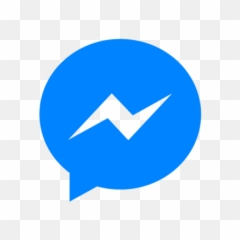 Facebook Logos Vector Free Download - Messenger App Png Emoji