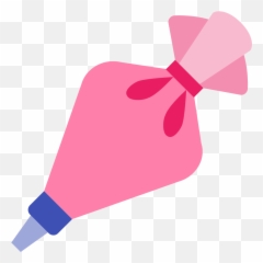 Frosting Clipart Icing Bag - Piping Icon Png Transparent Background Emoji