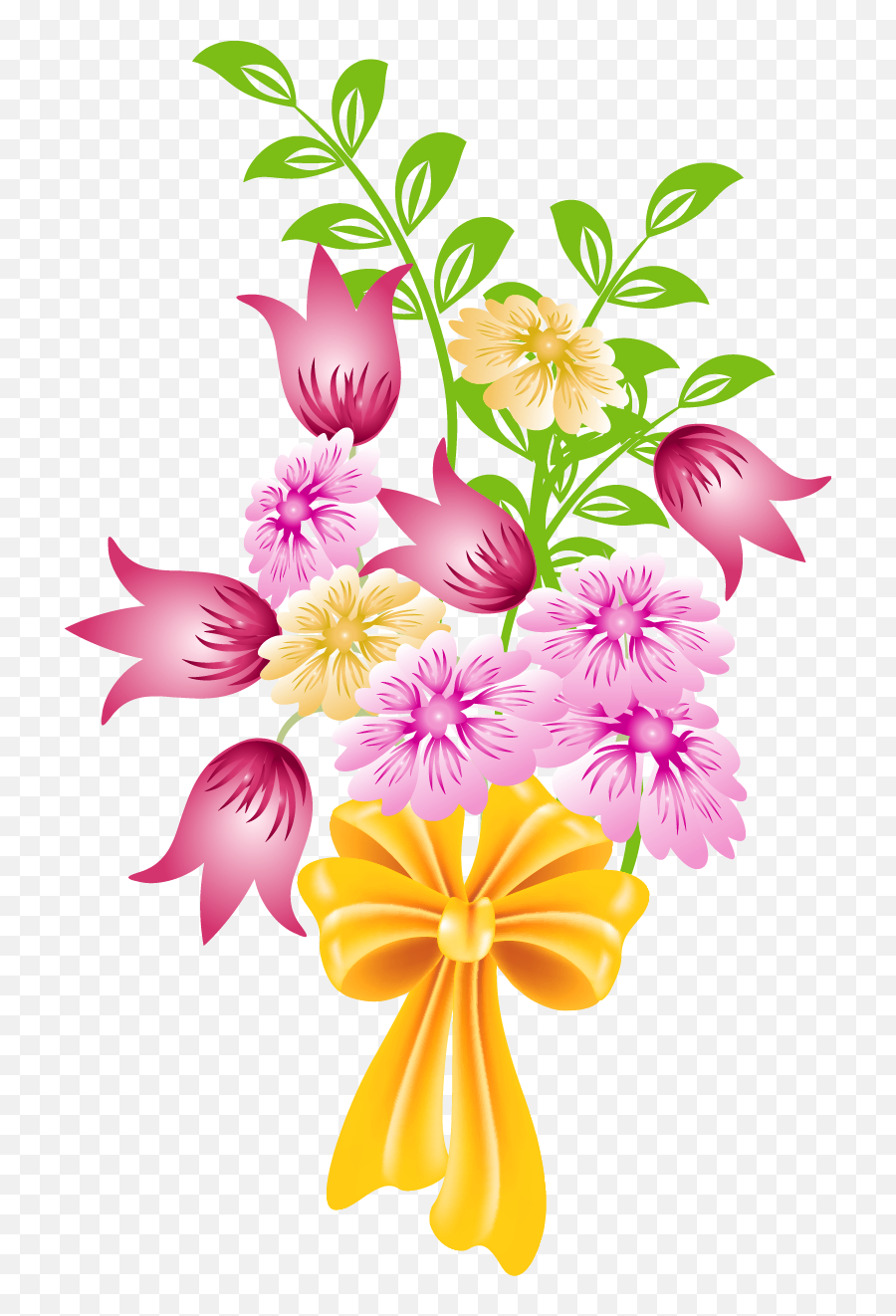 Library Of Spring Flower Bouquet Clipart Freeuse Library Png - 14 2 Valentine Day Emoji,Emoji Flower Png