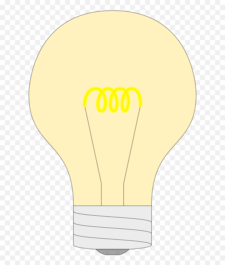 Light Bulb Png Svg Clip Art For Web - Download Clip Art Incandescent Light Bulb Emoji,Lightbulb Emoji