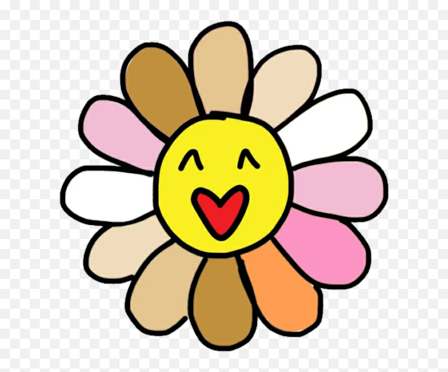 Popular And Trending - Takashi Murakami Sad Flower Emoji,Latino Emoji