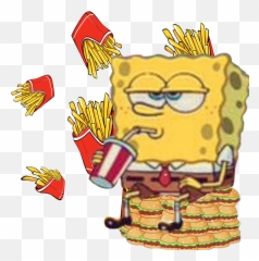 Fast Food Emoji Backgrounds Edit Challenge On Picsart - Bob Esponja Meme Face,Fast Emoji