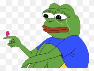 Angry Sad Reaction Meme Transparent - Pepe The Frog Emoji