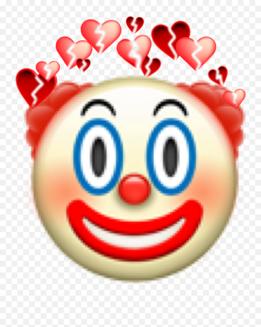 Emojis Clowns Sticker By Rosecatteau - Clown Now Emoji,Rose Emojis