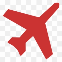 Persian Red Airplane 3 Icon - Png Emoji