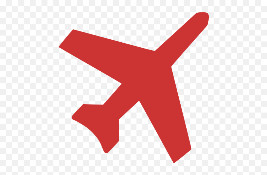 Persian Red Airplane 3 Icon - Airplane Icon Png Red Emoji,Airplane Emoticon