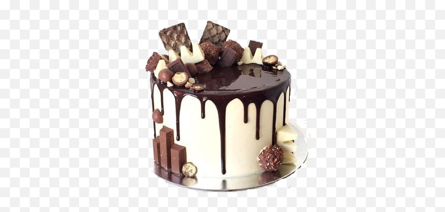 Chocolate Drip Cake - Chocolate Drip Cake Png Emoji,Bizcocho De Emoji