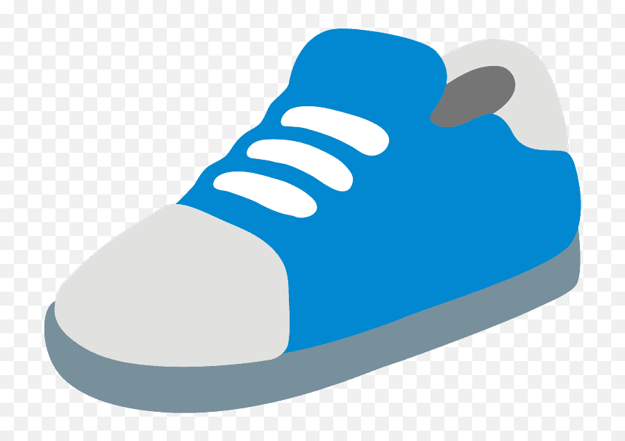 Running Shoe Emoji Clipart - Emoji Sneakers Png,Running Shoe Emoji