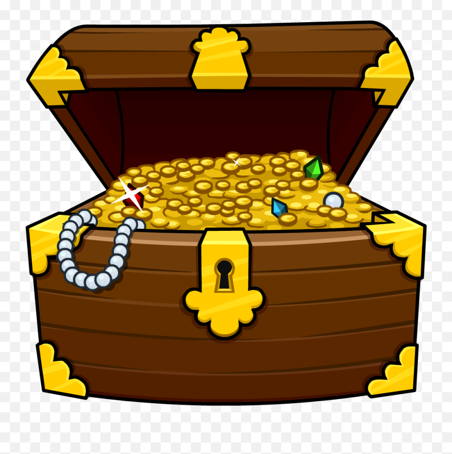 Free Treasure Chest Clipart The Cliparts 2 - Clipart Pirate Treasure Chest Emoji,Treasure Chest Emoji