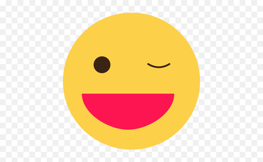 Wink Emoticon Hippie Element - Smiley Emoji,Emoji Wink