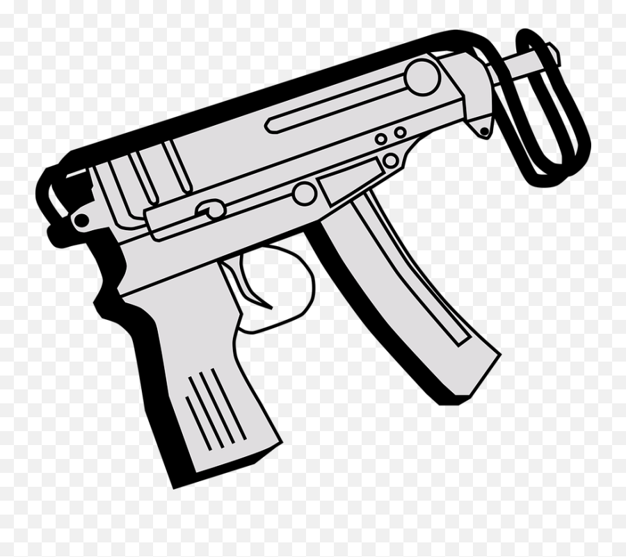 Scorpion Gun Weapon - Trigger Emoji,Gun And Star Emoji