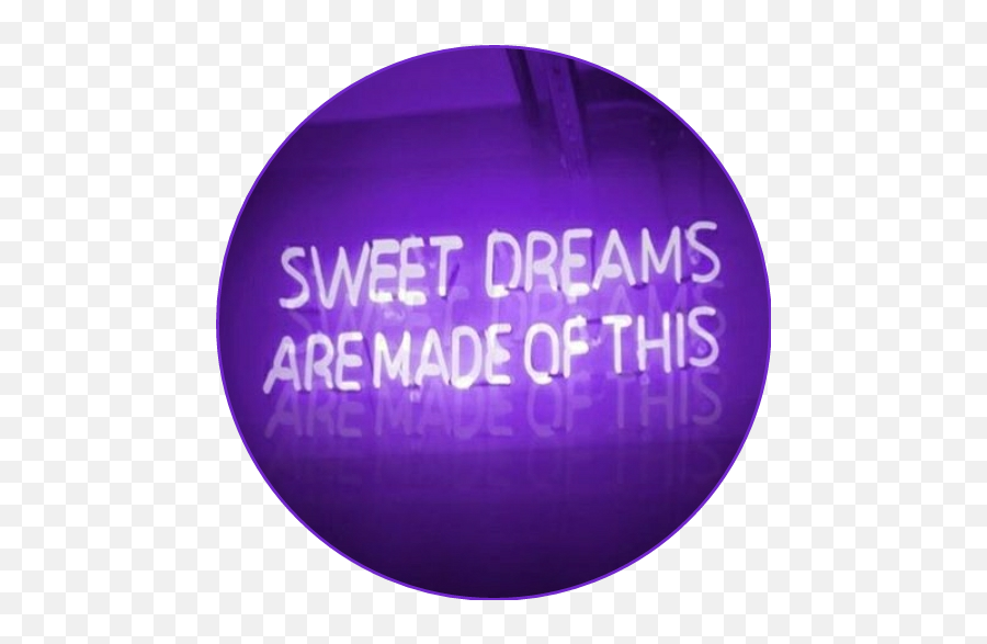 Purple Purpleaesthetic Lilac - Circle Emoji,Sweet Dreams Emoji
