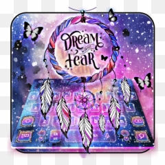 Download Galaxy Dreamcatcher Keyboard - Graphic Design Emoji,Dreamcatcher Emoji