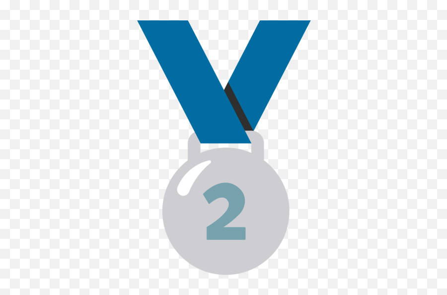 2nd Place Medal Emoji - 2nd Place Medal Emoji,Silver Emoji