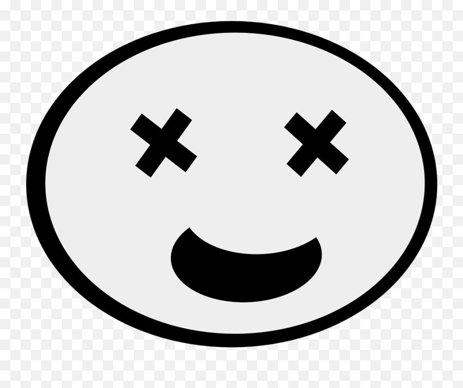 Free Laughing Head Head Images - Cartoon Dead Face Transparent Emoji,Goat Emoji