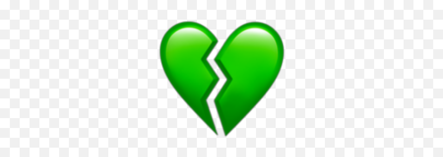Vert Green Emoji Emojiiphone Iphone - Heart,Green Heart Emoji Facebook