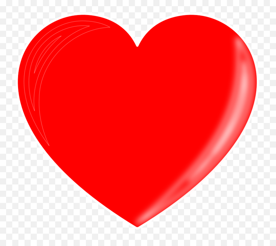 Free Heart Shape Heart Vectors - Red Valentine Heart Emoji,Emotional Symbols