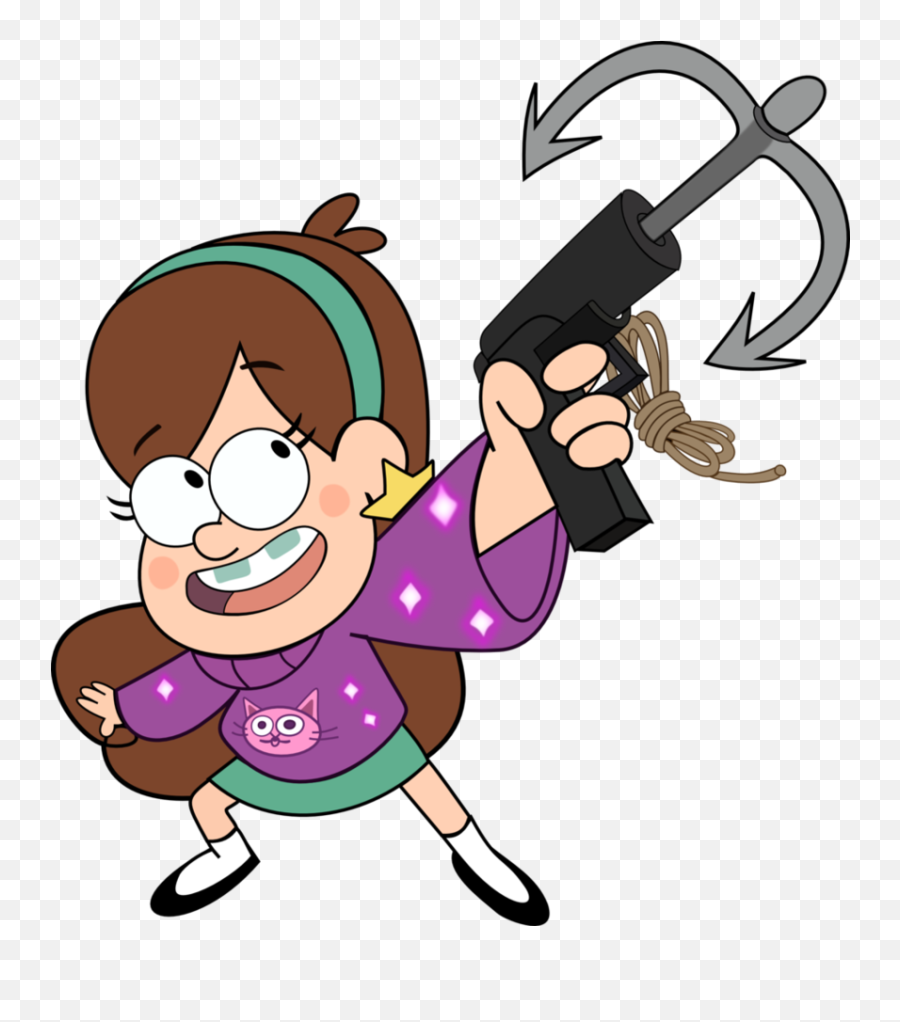 Mabels Grappling Hook - Grappling Hook Gravity Falls Emoji,Sniffle Emoji