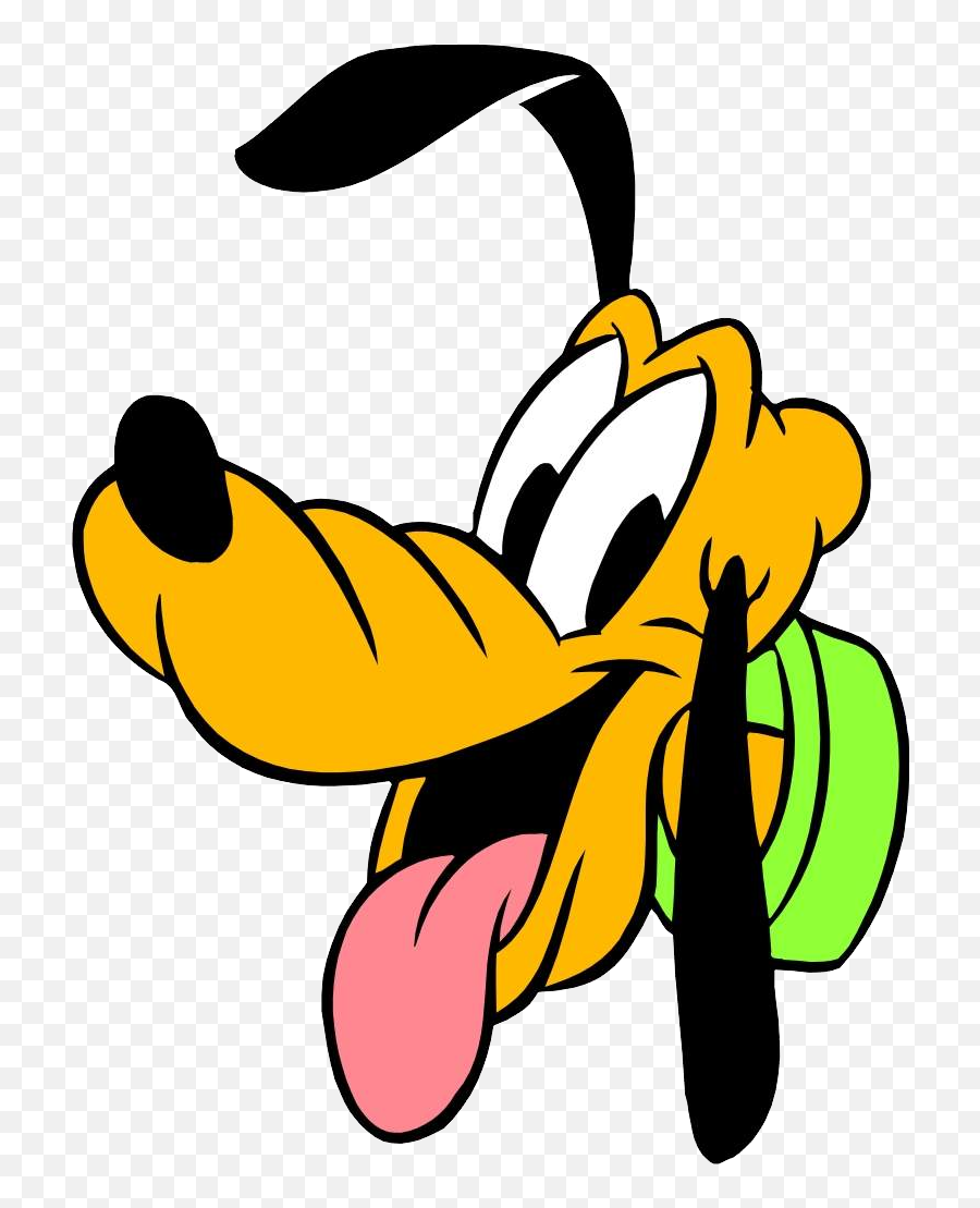 Pluto Png - Pluto Mickey Mouse Head Emoji,Disney Emoji Characters