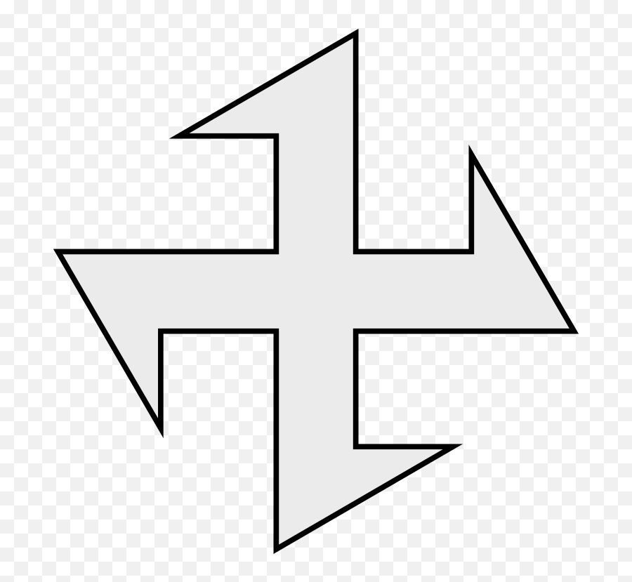 Coa Illustration Cross Cramponnée - Diagram Emoji,Christian Emoticons For Texting