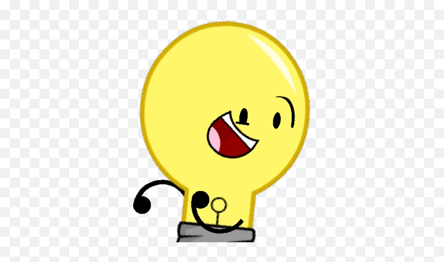 Lightbulb - Cartoon Emoji,Lightbulb Emoticon
