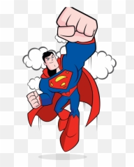 Superman Clip Man - Clipart Emoji