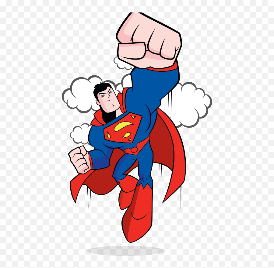 Superman Clip Super Man - Superman Clipart Emoji,Superman Emoji Download