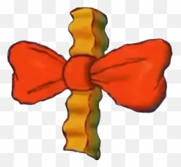 Spongebob Spongebobsquarepants Bowtie Fries Frenchfries - Papas Fritas Con Lazo Emoji