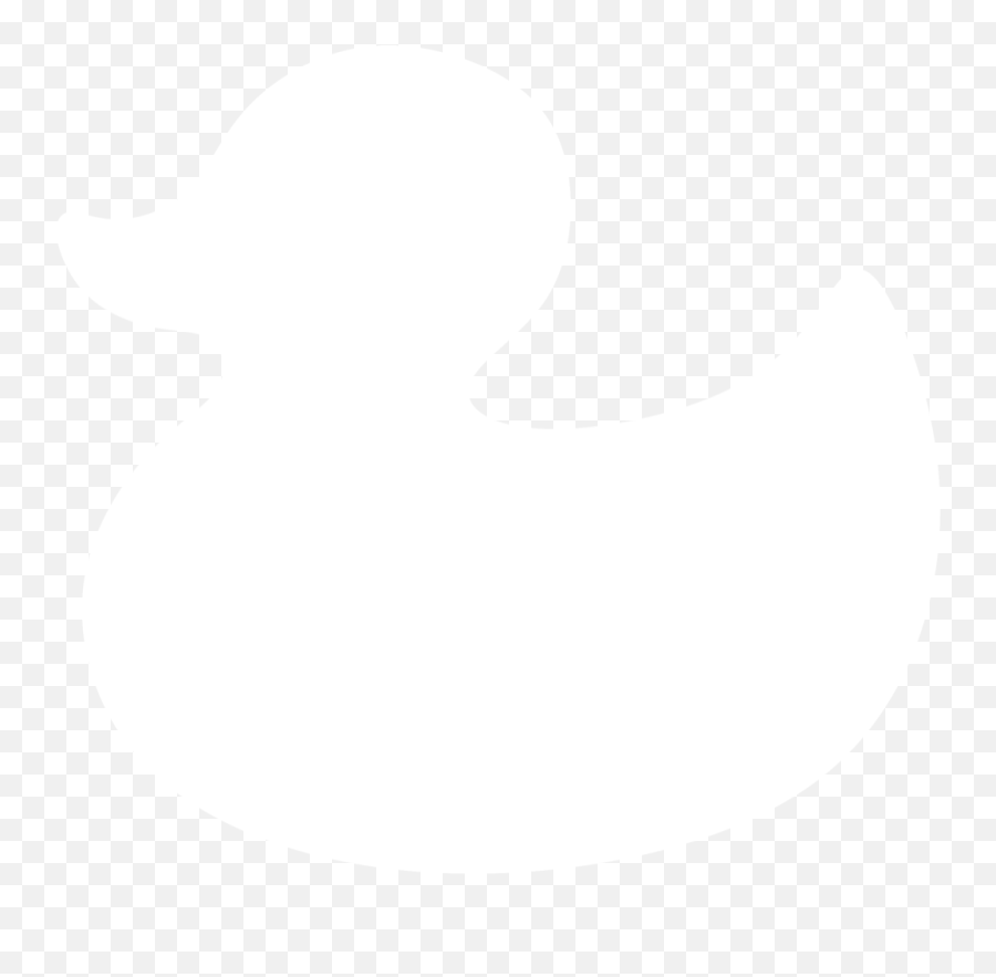 Rubber Duck Silhouette By Paperlightbox Transparent - Silhouette Rubber Duck Clipart Emoji,Rubber Duck Emoji