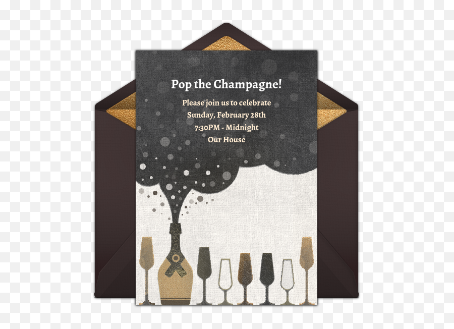 Download Check Out This Free Party Invitation Design Called - Champagne Bubble Invitation Template Emoji,Champagne Bottle Emoji