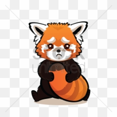 Red Panda Png Transparent Images Free Download Clip Art - Cartoon Red Panda Waving Emoji,Red Panda Emoji