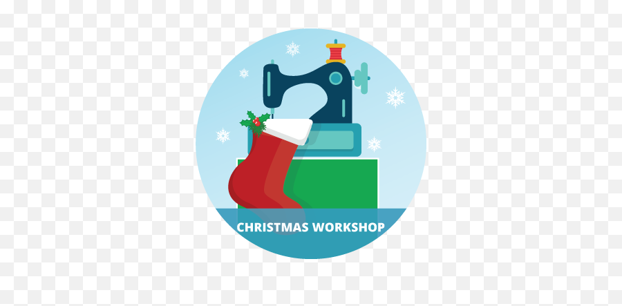 Unicorn Workshop Sew Fun Studios Sewing U0026 Design - Christmas Stocking Emoji,Sewing Machine Emoji