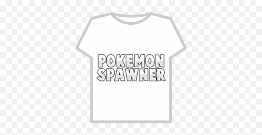 Fixed Pokemon Spawner - Roblox T Shirt 2 Roblox Emoji,Pikachu Emoji Text