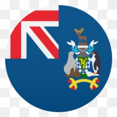 Georgia Del Sur E - Flags In Circles Australia Emoji