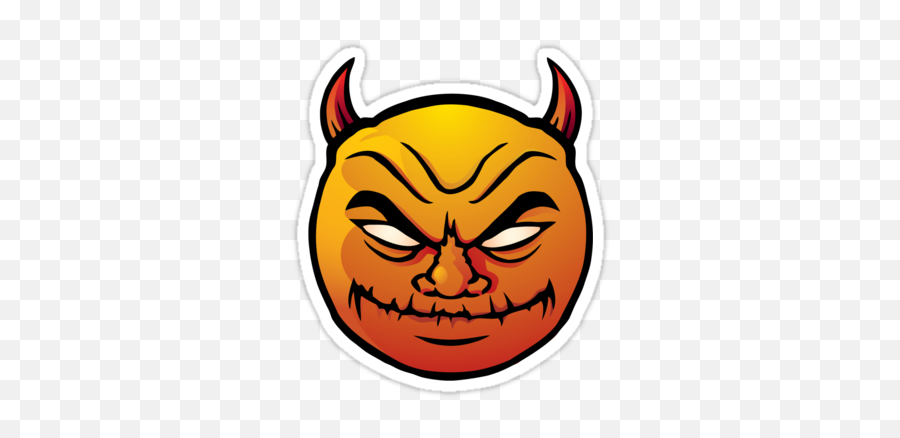 Evil Smiley Face - Evil Smiley Face Emoji,Devil Emoticon Facebook