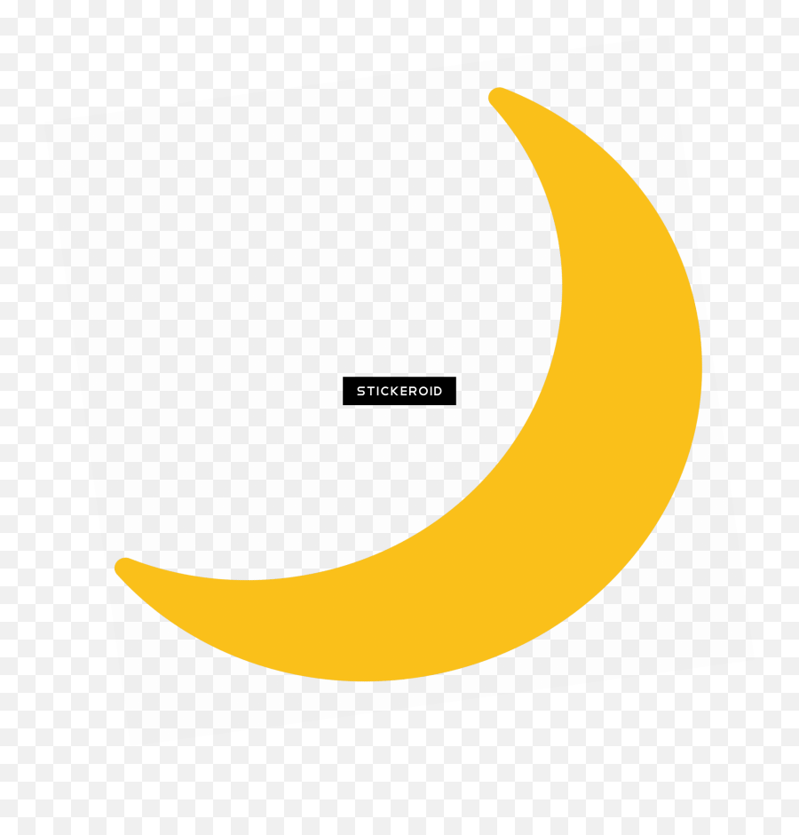 Emoji Moon - Transparent Background Moon Clipart,Half Moon Emoji