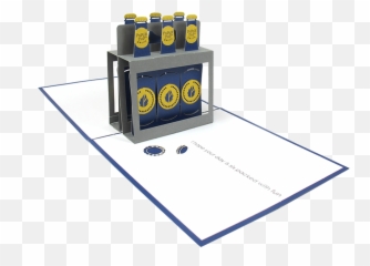 Six Pack Beer Pop Up Card - Ladder Golf Emoji,Ladder Emoji