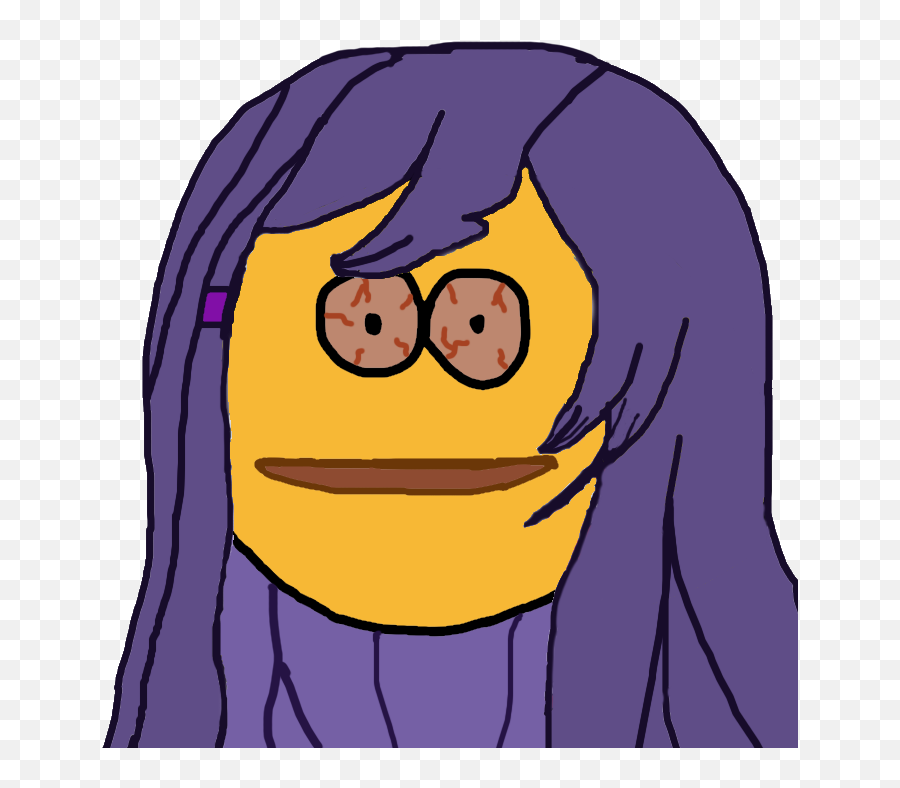 Cursed Heavy Breathe Yuri Emoji Ii In 2020 Literature Club - Yuri Cursed,Heavy Emoji