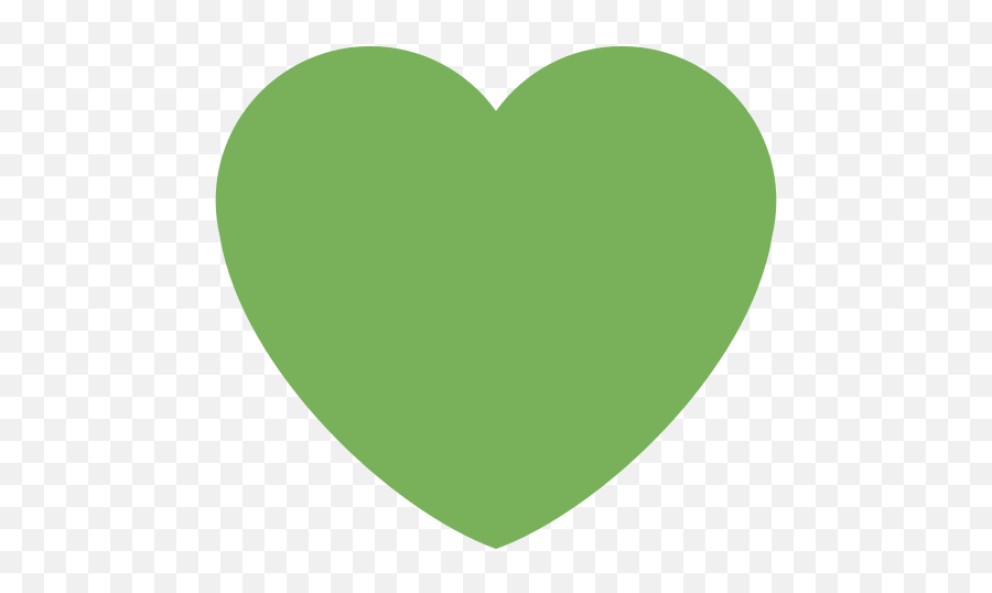 Green Heart Emoji - Green Heart Transparent Background,Green Emoji